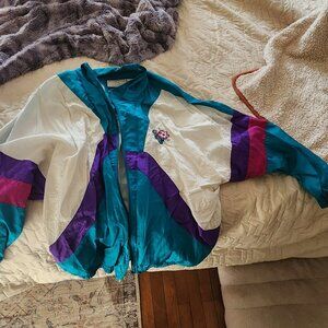 80s style runner jacket